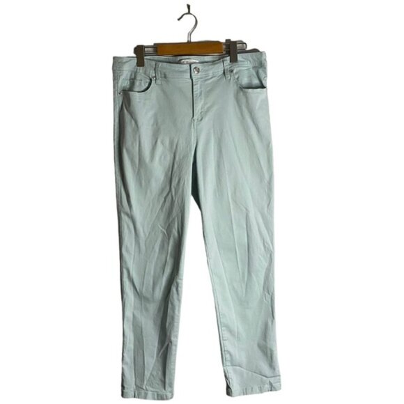 Cleo Women's High Waisted Ankle Pants Sz 12 - Picture 1 of 8